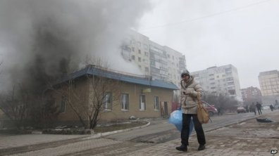A Rocket Attack In The Ukrainian City of Mariupol Leaves 30 Civilians Dead.